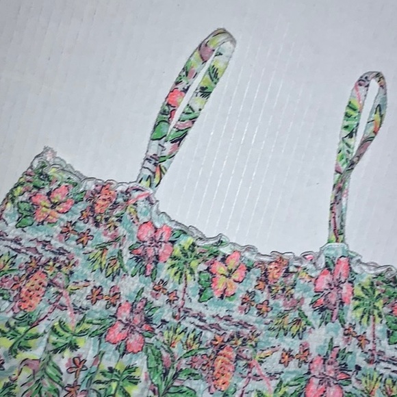 Osh Kosh B’Gosh Girls Summer Dress - Tropical Pattern - Size 6 - Picture 3 of 5